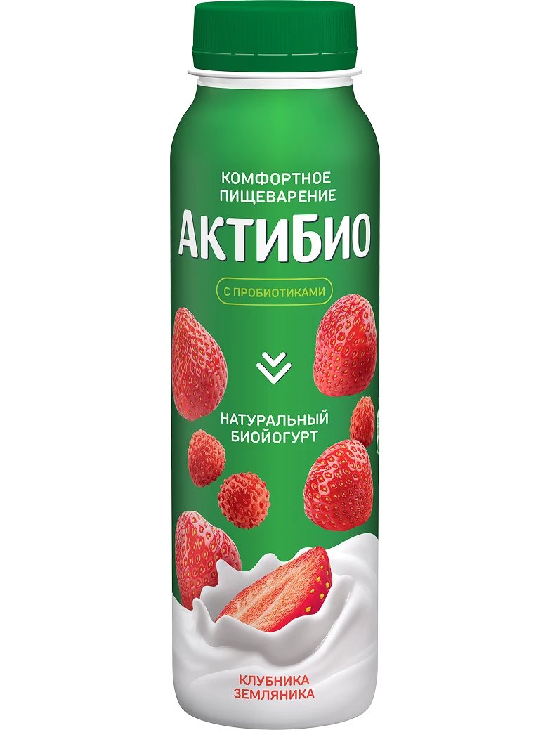 Производитель био йогуртов Актибио с пробиотиками